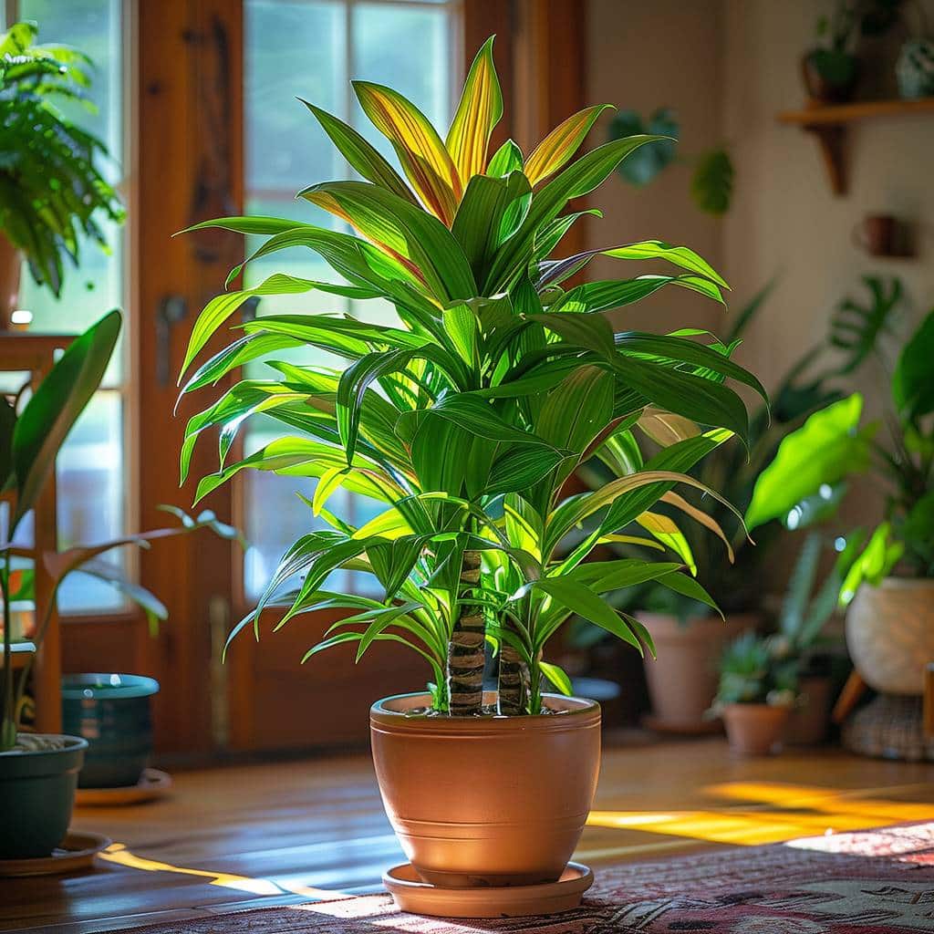 Culture du Dracena ou du tronc du Brésil