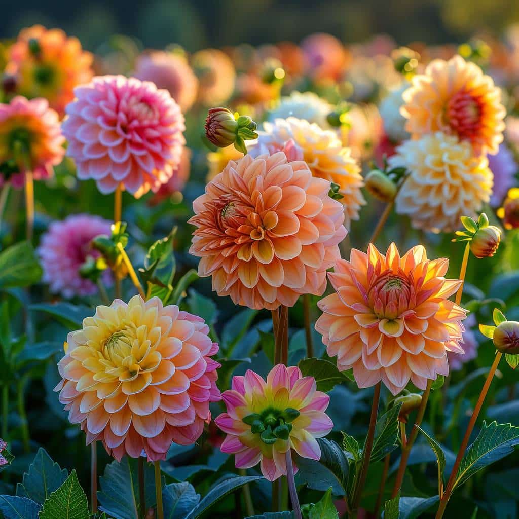 Soins des dahlias