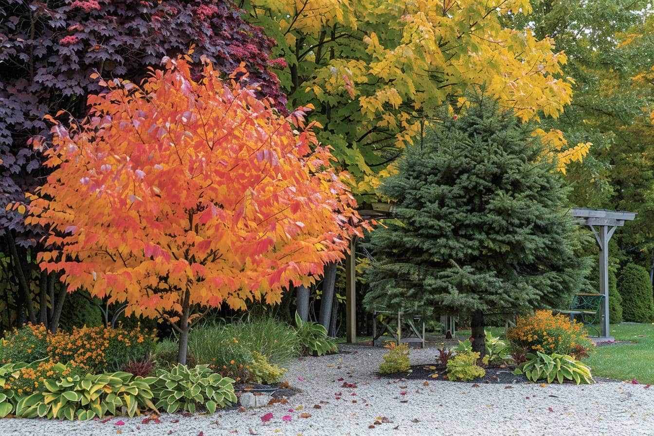 Arbres caducs ou persistants : Comment choisir pour un jardin harmonieux